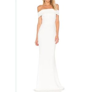 Katie May Legacy crepe gown